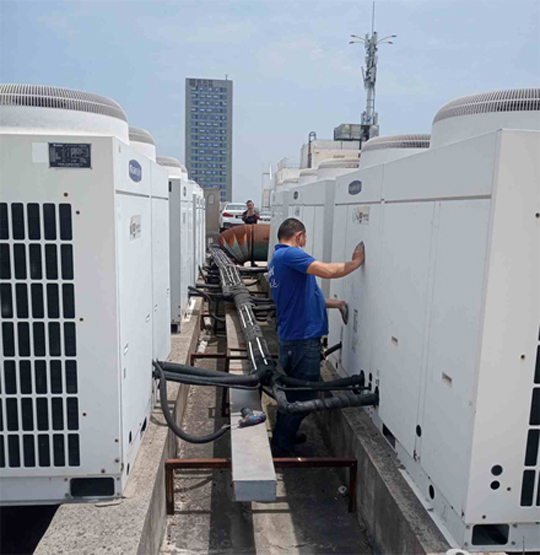 林口中央空调制热和不制冷系统维修方法